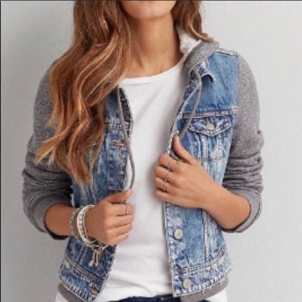 Jean Jacket Sweatshirt - Picture 7 of 7